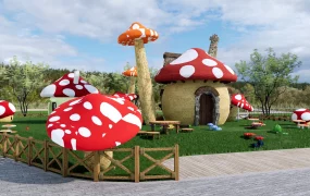 Mushroom House Playground