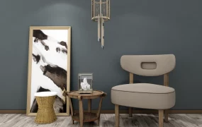Cozy Nordic Style Reading Nook