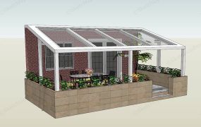 Small Sunroom Design Idea