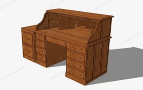 Vintage Secretary Desk