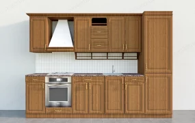 Traditional Wood Kitchen Cabinets