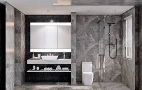 Black And Grey Bathroom Decor