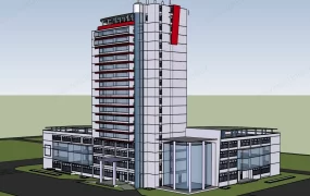 Modern Commercial Business Office Building