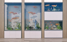 Tall Large Aquarium