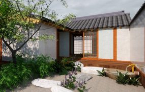Japanese Garden House Design Idea