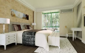 Cream Bedroom Idea