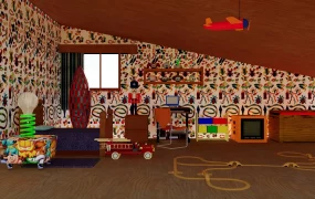Retro Toddler Boy Room