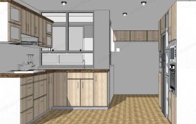 Modern Natural Kitchen Design