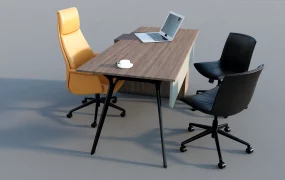 Modern Office Desk And Chairs