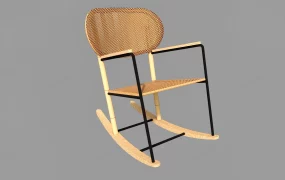 Rustic Rocking Chair