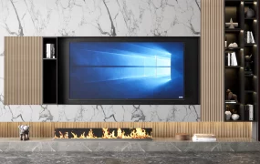 Living Room TV Feature Wall Design