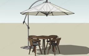 Outdoor Bistro Set With Umbrella