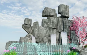 Chinese Stone Garden