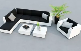 Outdoor Patio Sofa Set