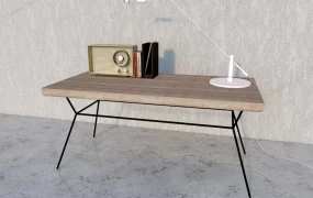 Rustic Industrial Writing Desk