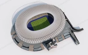 Soccer Field Stadium