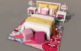 Teen Girls Bedroom Set
