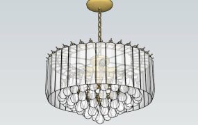 Raindrop Crystal Chandelier