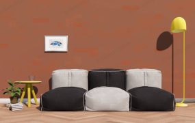 Modern Bean Bag Style Couches