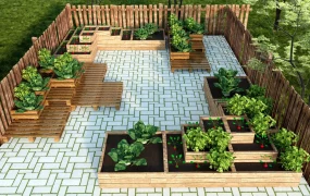 Small Potager Garden