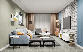 Industrial Chic Living Room