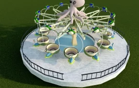 Rotating Octopus Ride
