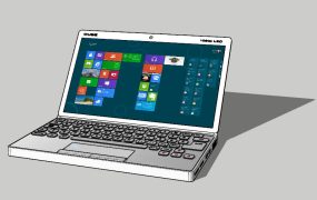 Cube Netbook Laptop Computer