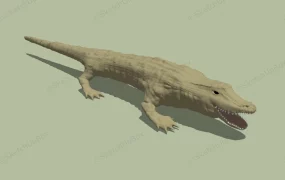 Scary Crocodile