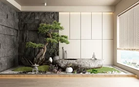 Japanese Indoor Zen Garden