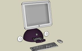 Classic Apple iMac G4 Computer