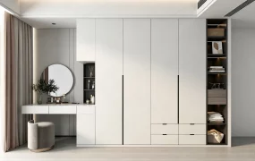 Wardrobe With Dressing Table