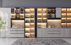 Luxury Bar Cabinet Designs