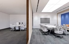 Office Workspace & Conference Room Design Idea