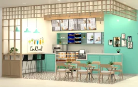Juice Bar Interior Design
