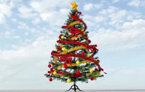 Christmas Tree With Decorations