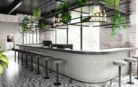 Commercial Bar Counter Design