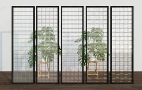 Glass Partition Room Dividers