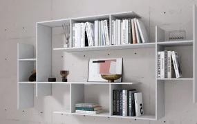Contemporary Wall Mounted Bookshelf