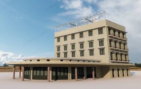 Budget Hotel Architecture Exterior