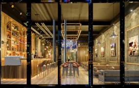 Industrial Bar Interior Design