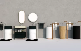 Pedestal Wash Basins