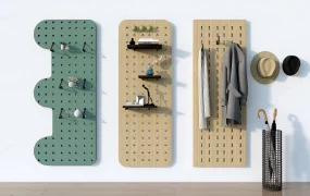 Modern Wooden Pegboards