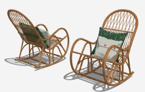 Rattan Rocking Chair