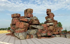 Natural Rock Garden Pond