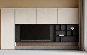 Living Room TV Accent Wall
