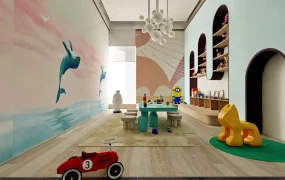 Kids Playroom Interior Decor Idea