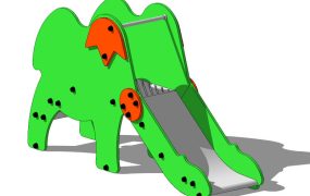 Small Green Elephant Slide