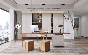 Luxurious Modern Executive Home Office