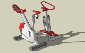 Stationary Bicycle and Steper