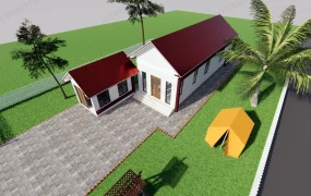 Small Country Farmhouse